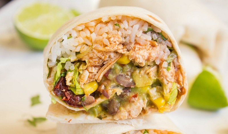 Chipotle Chicken Burrito