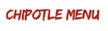 Chipotle Menu Logo