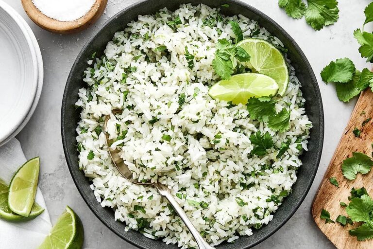 Chipotle Cilantro Lime Rice – Flavorful and Fresh Addition to Your Meal