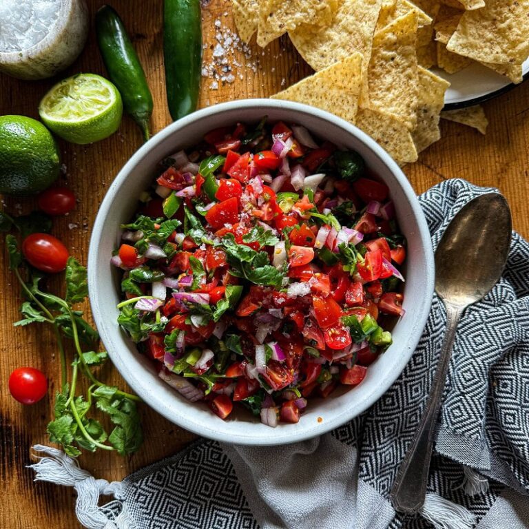 Chipotle Pico de Gallo – Fresh, Flavorful, and Perfect for Your Burrito